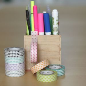 Image of Masking tape à pois