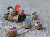 Image of Long cluster necklace
