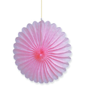 Image of Flower Tissue Paper Fans
