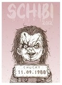 Image of 'Chucky' Monster MugShot print
