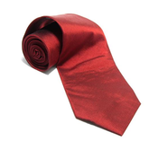 Image of Silk Tie, Red