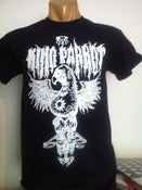 Image of The Stench of Hardcore Pub Trash (Black shirt with white print 2 sided) 