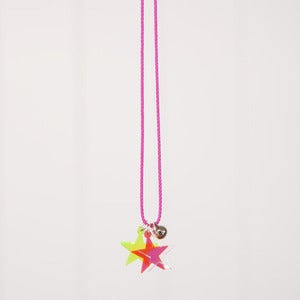 Image of See you at sundown neon star necklace