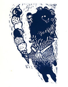 Image of Llamalicous. Limited Edition Print Llama ON SALE !