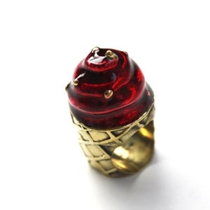 Image of Adorable - Strawberry Sundae Ring