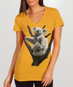 Image of Girls | Apocalyptus | V-Neck | Honey Yellow