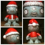 Image of 'Holidaze Monster' hand painted custom vinyl figure