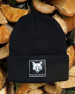 Image of Fuchscraft Beanie 'Fox' - black