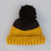Image of Wooly Hat | Mustard & Black