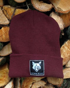 Image of Fuchscraft Beanie 'Fox' - bordeaux