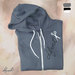 Image of SPOOL HOODIE . gray . black . white
