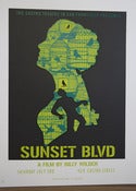 Image of Sunset Blvd Silkscreen Poster