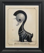 Image of Swanicorn Skeletal System Print