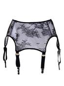 Image of Bricolage Black Lace Garter Belt
