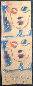Image of 2012 Every Waking Moment Stencil Poster