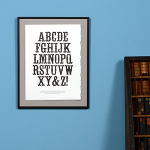 Image of Type Specimen Print: Antique Tuscan #3