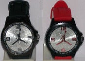 Image of Jordan Jump Man Streetwear Watch w/Black or Red Band
