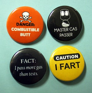 Image of Fart Enthusiast Pinbacks