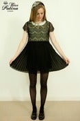 Image of Miss Patina Premium Design Pearl Pleat Dress