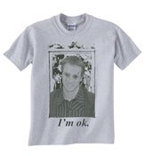 Image of I'm ok. - Tony Hawk on Drums / Drugs T-shirt
