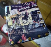 Image of "TIJUANA JAIL BREAK" Tom Fugle hand made leather wallets with David Mann artwork