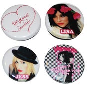 Image of Revenge is Sweeter Tour Badge Set