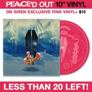 Image of Peace'd Out - S/T 10" (PINK)