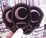 Image of SECRETS- monochrome- embroidered patch