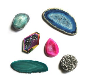 Image of Gemstone Magnet Set