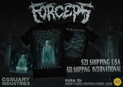 Image of FORCEPS "HUMANICIDE" EP + T-shirt Package Deal 