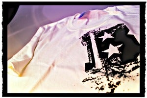 Image of Black Shoulder "B' Shirt