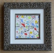 Image of Original art - abstract watercolor and pencil IV