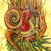 Image of YELLOW BOTTOM FEEDER - 8"x10" PRINT