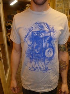 Image of Vinyl Warrior Silver Tee