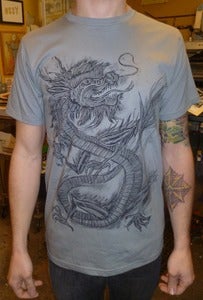 Image of Year of the Dragon Tee Storm Grey
