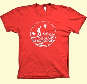 Image of The Duck Whisperer T-Shirt - RED