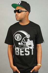 Image of BEST Helmet Tee Black