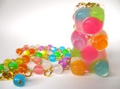 Image of Rainbow Candied Gummy Bear necklace