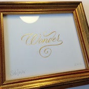 Image of Wonder - Gold leaf