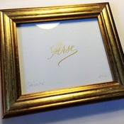 Image of Arse - Gold leaf