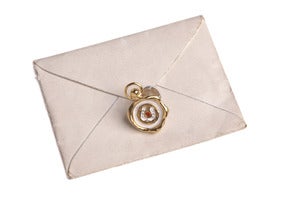 Image of Mini Horse Shoe or Heart Wax Seal Pin