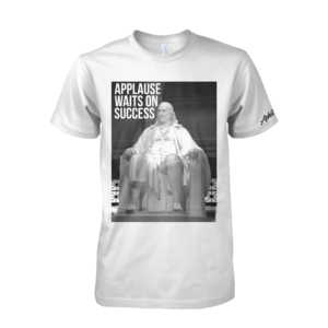 Image of Applause Waits On Success Tee (White)