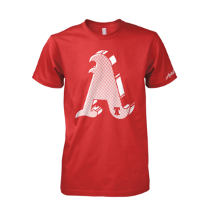 Image of 3D A Tee (Red)
