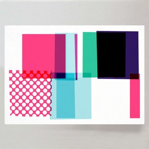 Image of Layered Squares series #7