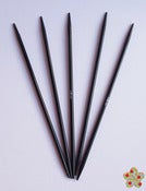 Image of Agujas de doble punta - Madera 20 cm / Double pointed needles / Aiguilles double pointe