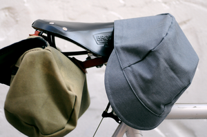 Denim Workmen's Cap Image of Denim Workmen's Cap