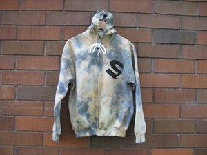 Image of City of Savages Tie Dye (Camo) Zip Up Hoodie 