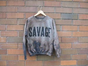 Image of "Scars of Authenticity" (Burnout) Crewneck