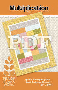 Image of Multiplication: PDF Quilting Pattern #120