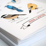 Image of Winter Birds Note Card Set